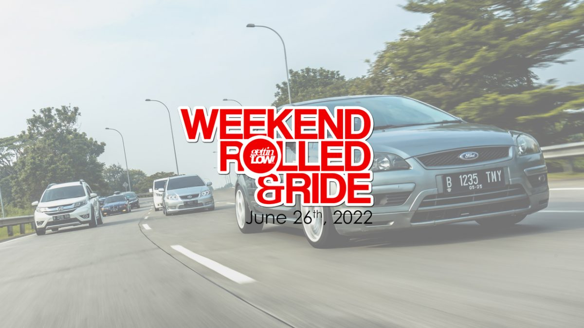 WEEKEND ROLLED & RIDE ON JUNE 26TH, 2022